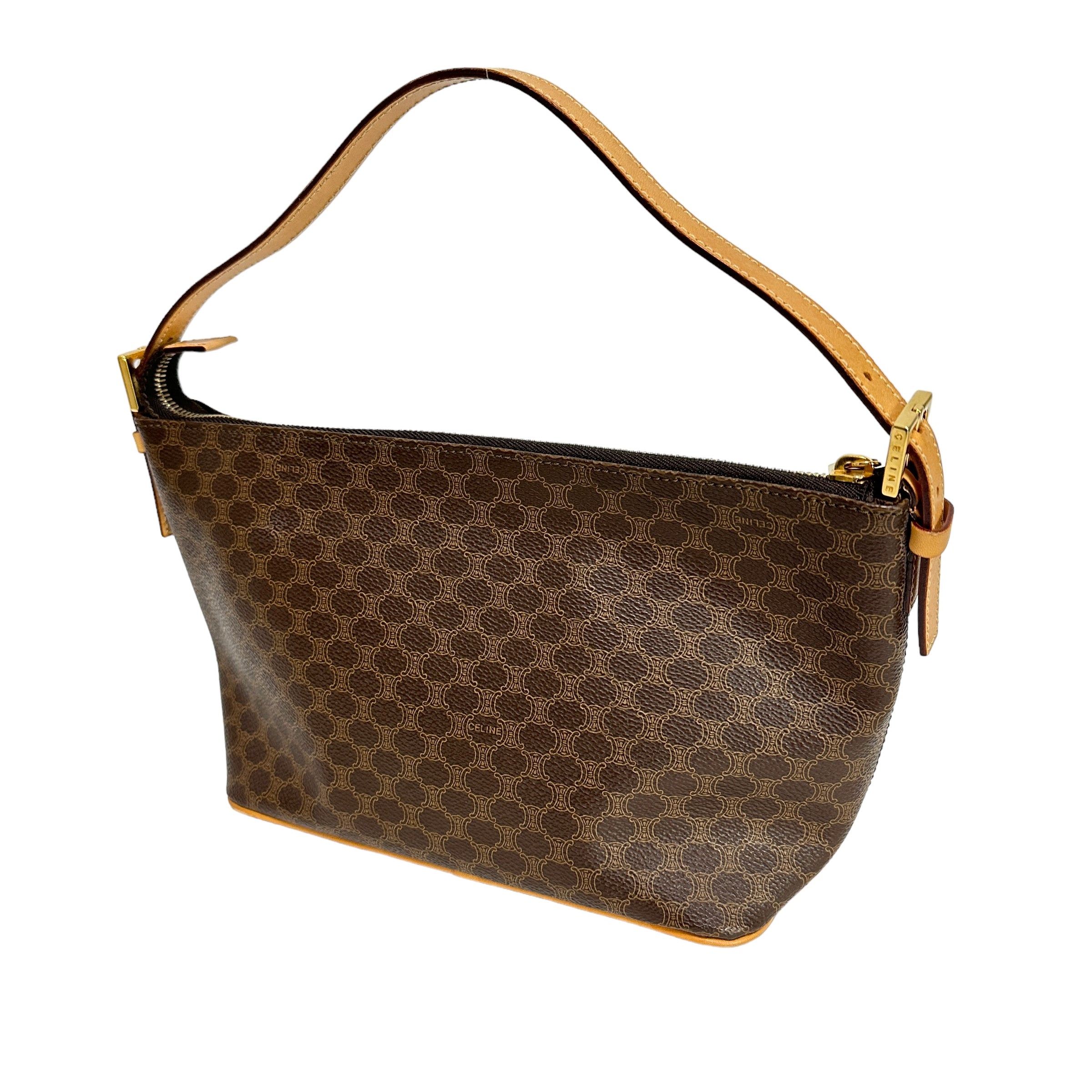 CELINE セリーヌ マカダム ワンショルダーバッグ