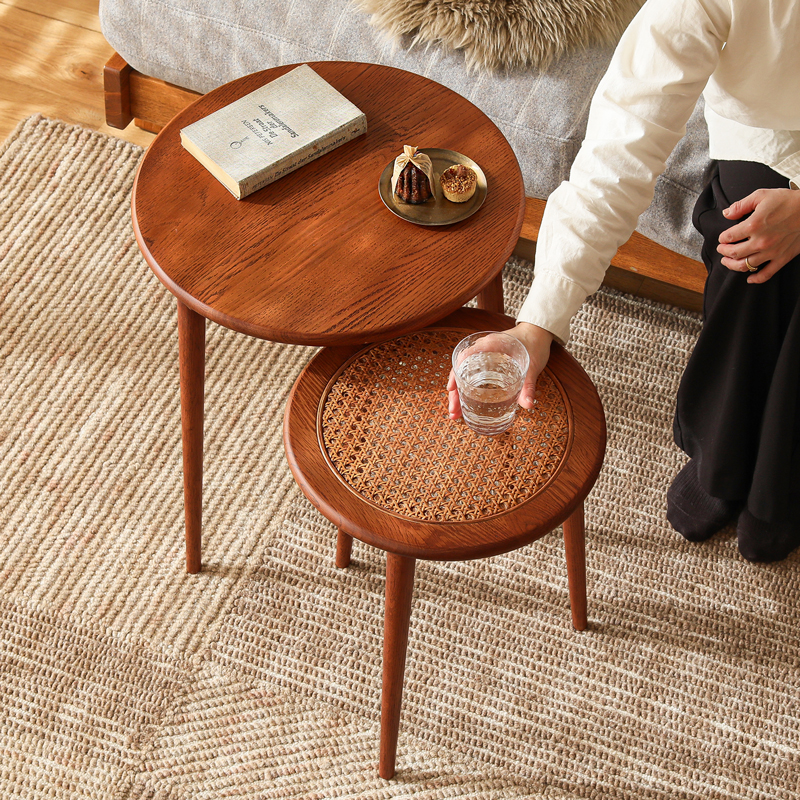 ネストテーブル RattanMix／RD ｜家具・インテリア通販 Re:CENO(リセノ)