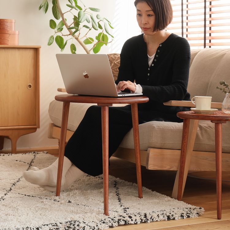 ネストテーブル RattanMix／RD ｜家具・インテリア通販 Re:CENO(リセノ)