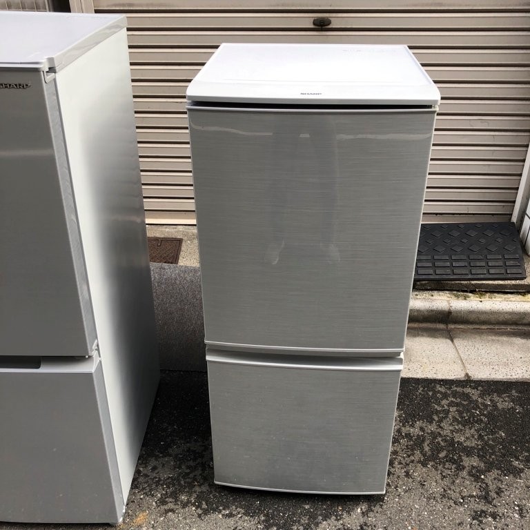 冷蔵庫回収】シャープ SJ-D14C-S を回収・処分｜宇都宮市芦沼町の賃貸