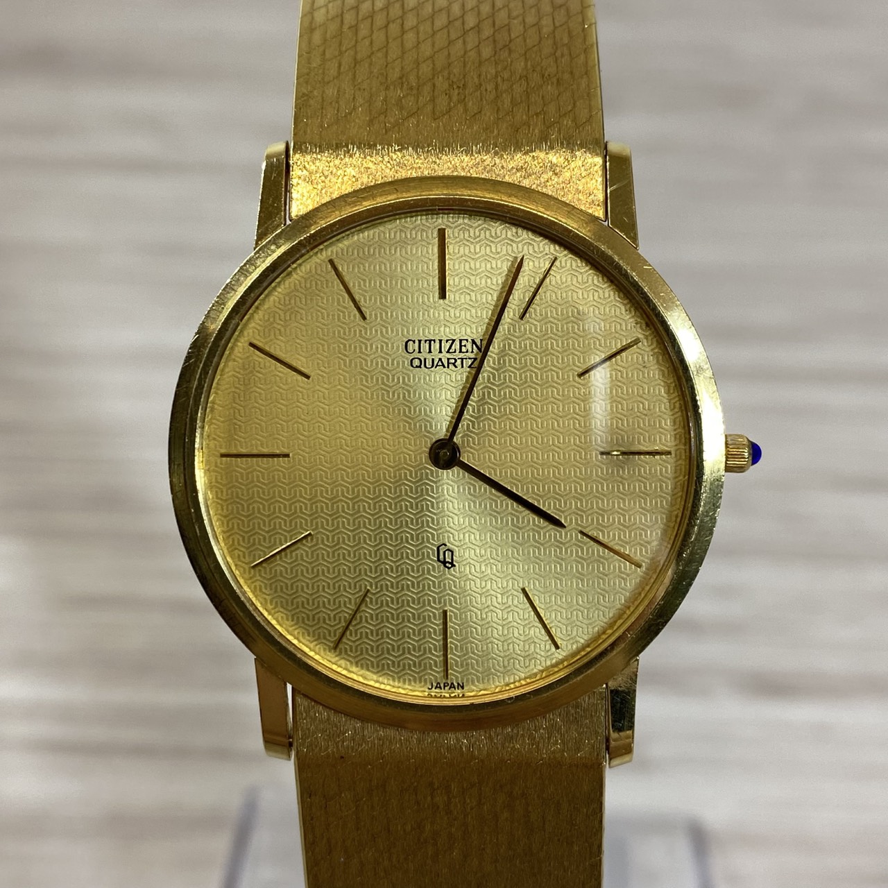 浜松市 金 高価買取】CITIZEN シチズン 金無垢 腕時計 金時計 18K 750
