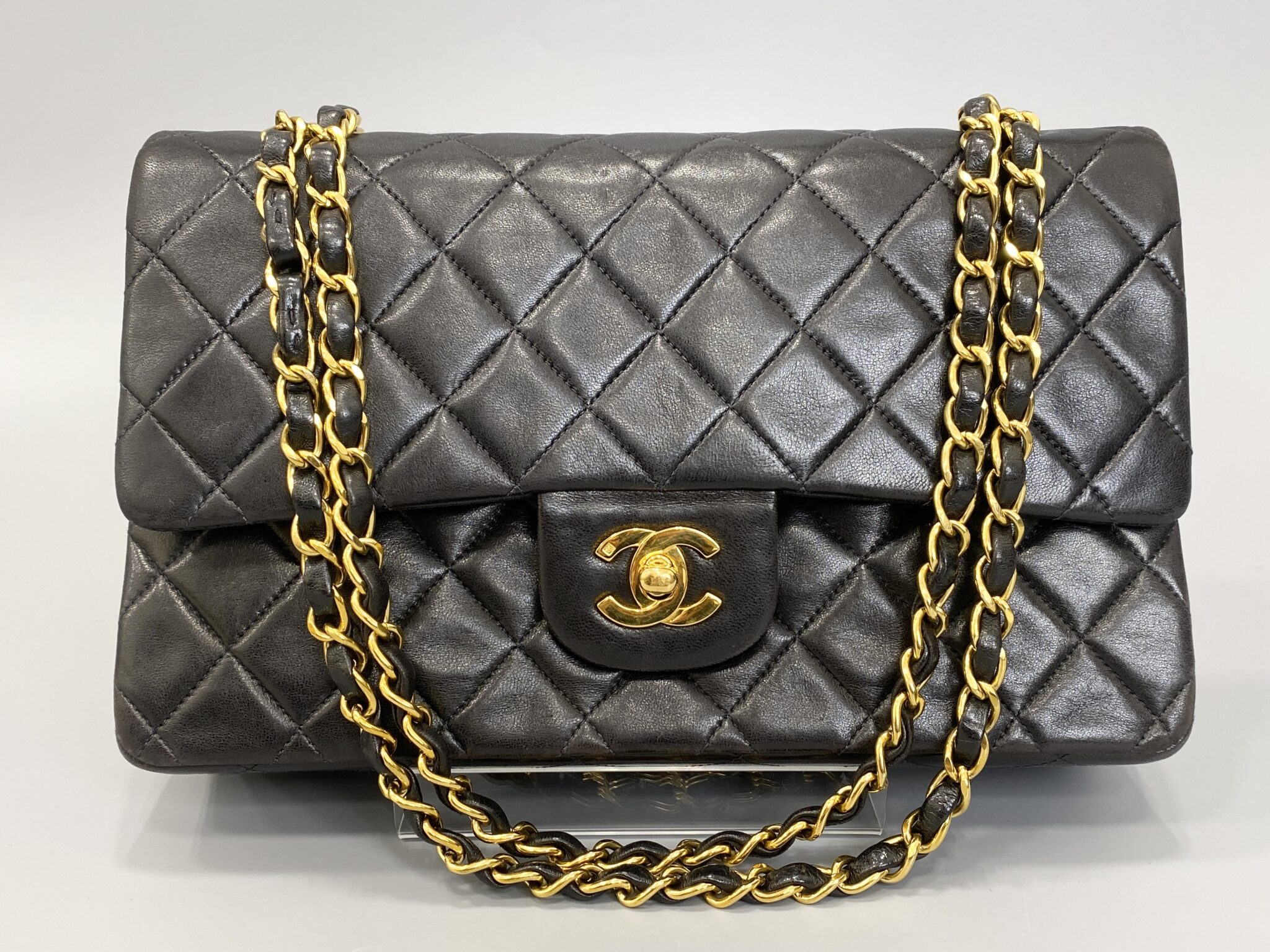 CHANEL[シャネル]・マトラッセ25/ダブルフラップチェーンショルダー