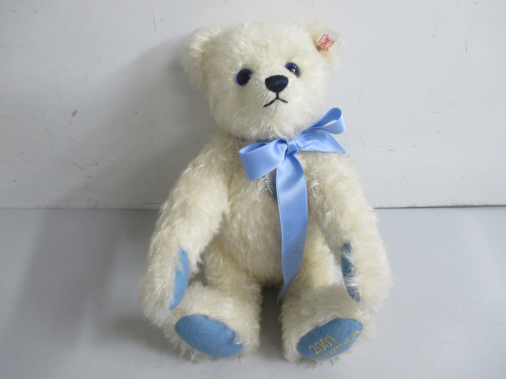 steiff シュタイフ ウェッジウッド テディベア 2001 限定 ぬいぐるみ