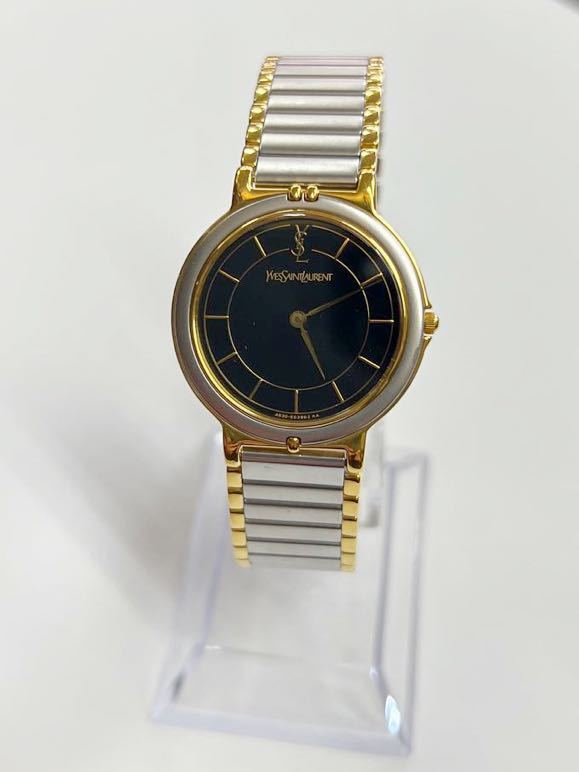 YSL】 腕時計 Yves Saint Laurent イブサンローラン クォーツ 4620