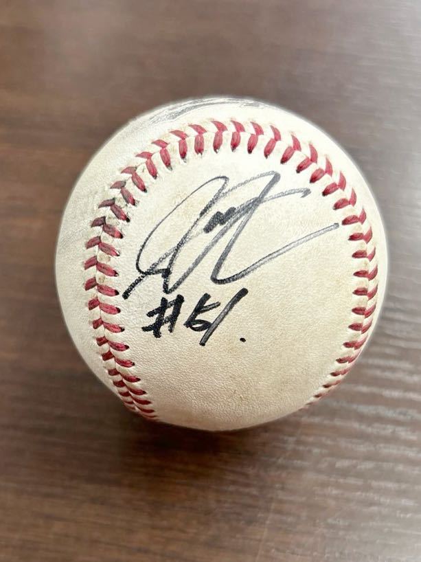 広島東洋カープ 鈴木誠也 選手 直筆サインボール サインボール カブス