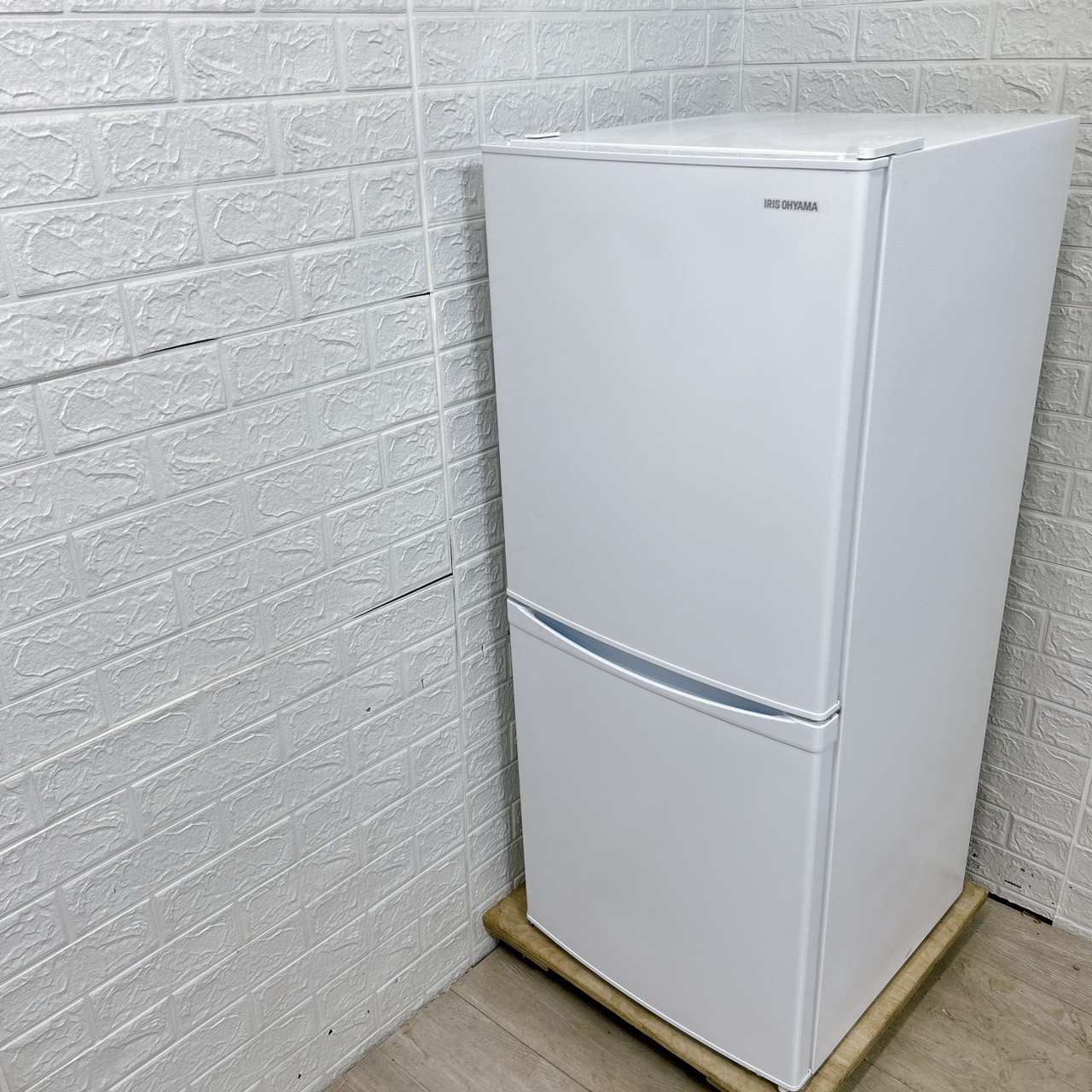 ☆送料・設置無料☆ 中古 2ドア冷蔵庫 アイリスオーヤマ (No.0595)