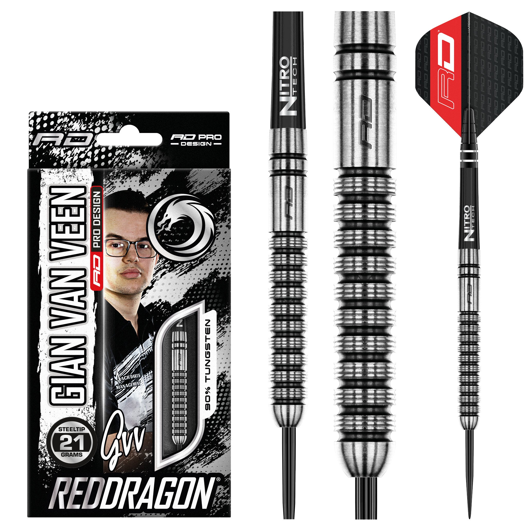 Gian Van Veen Darts | Red Dragon Darts