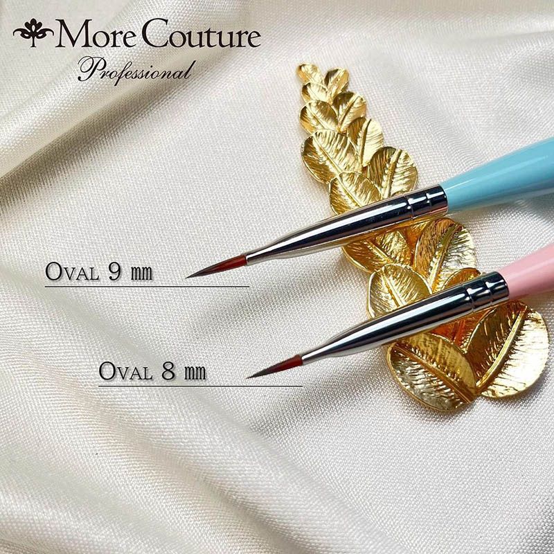 rednails web channel / ♪☆モアジェルブラシ オーバル 9mm(キャップ