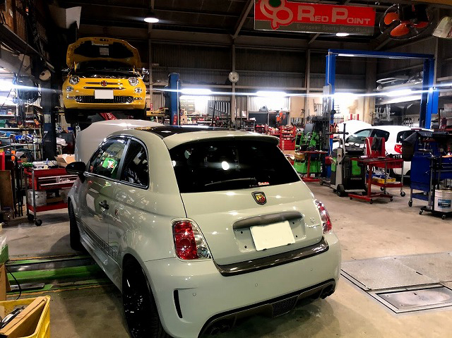 アバルト500や595・695はスパークの回数を増やしてエンジンを元気に