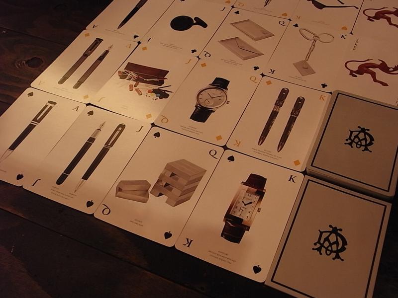 dunhillトランプ、ダンヒルノベルティ、ブランドトランプカード