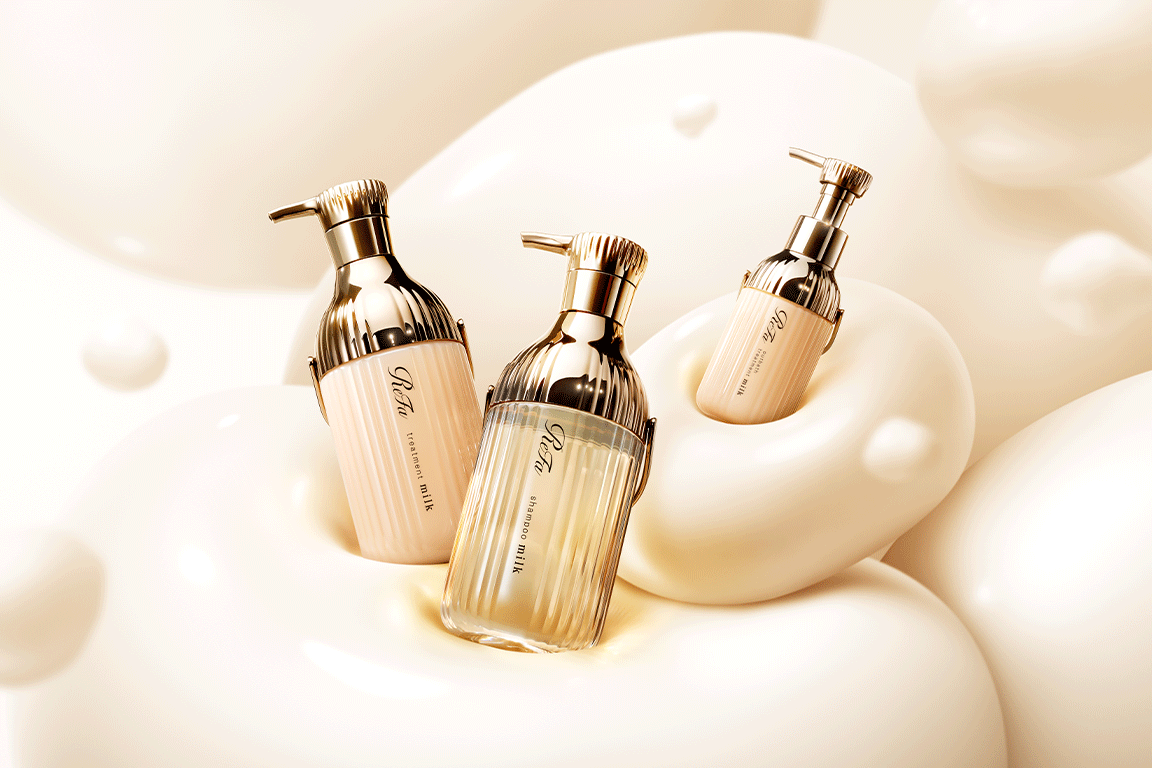 天然ファーストミルク”由来のプロテイン※1配合で、ハイダメージヘアを