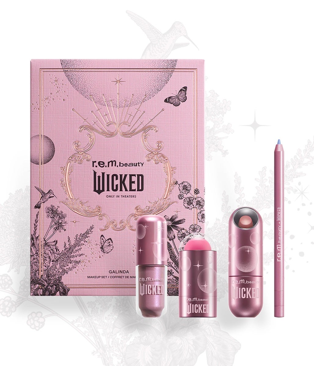 r.e.m. beauty + r.e.m. beauty x Wicked – Galinda Makeup Set