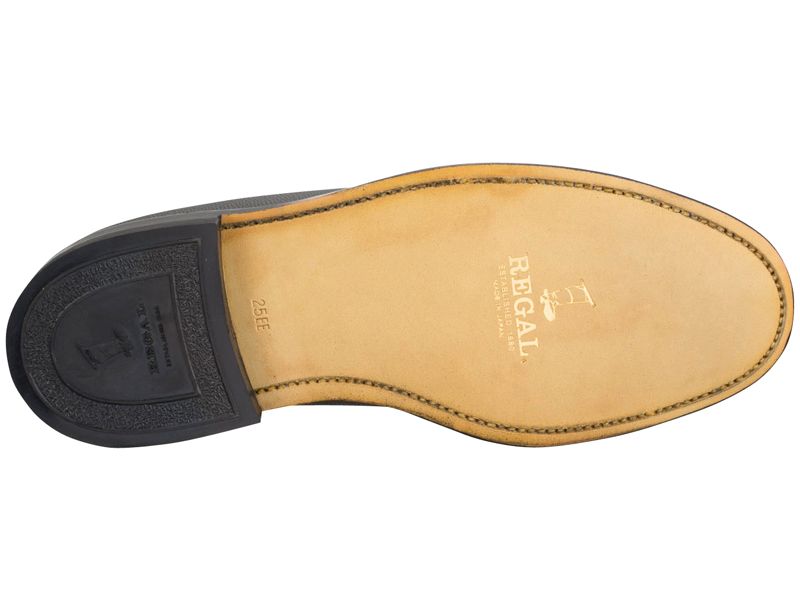 REGAL プレーントウ 革底 幅広EEE 大きいサイズ（2236NAEB） | 靴の