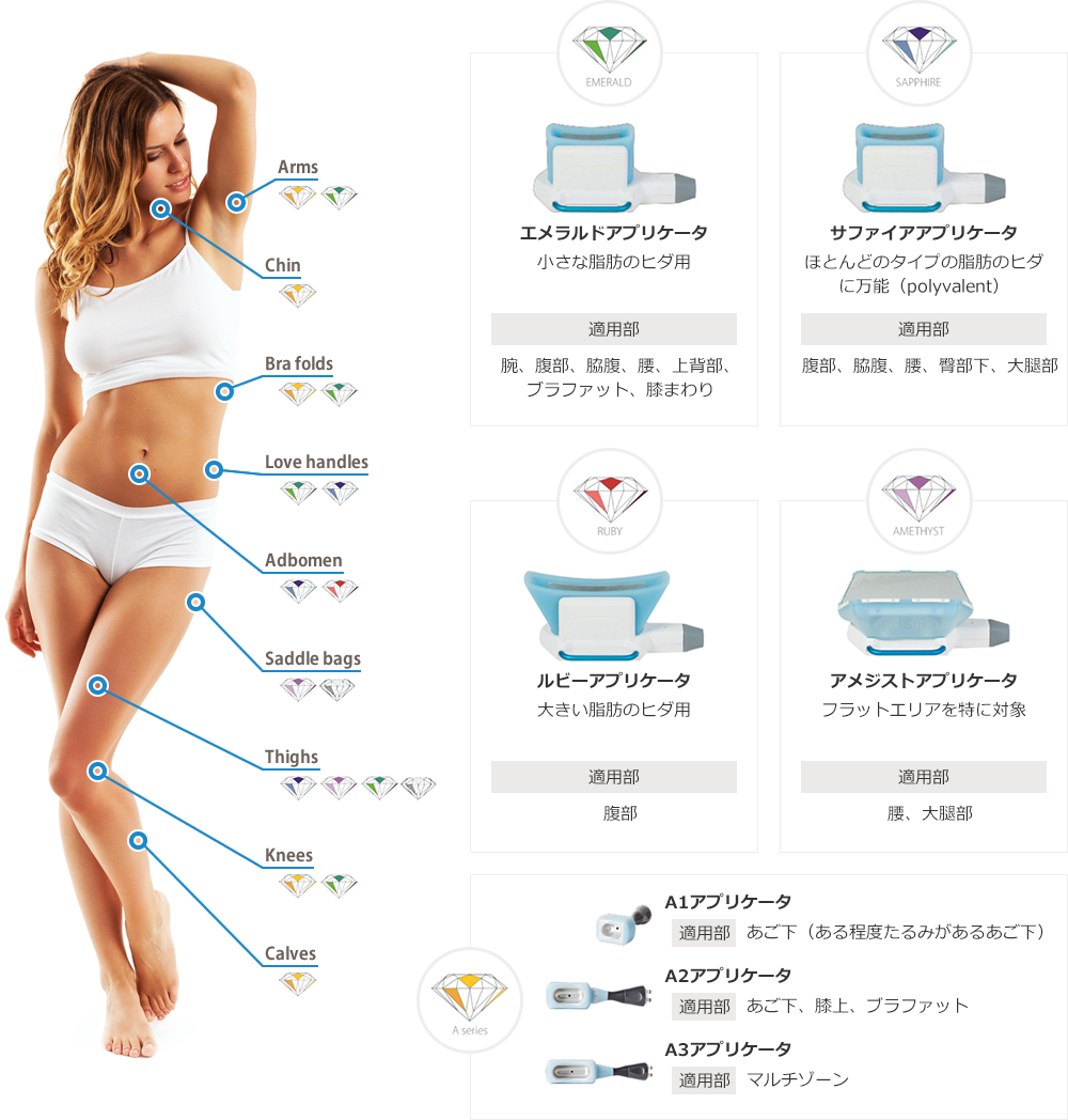痩身 クリスタルプラス（冷却式脂肪溶解）｜ルネッサンス美容外科医院