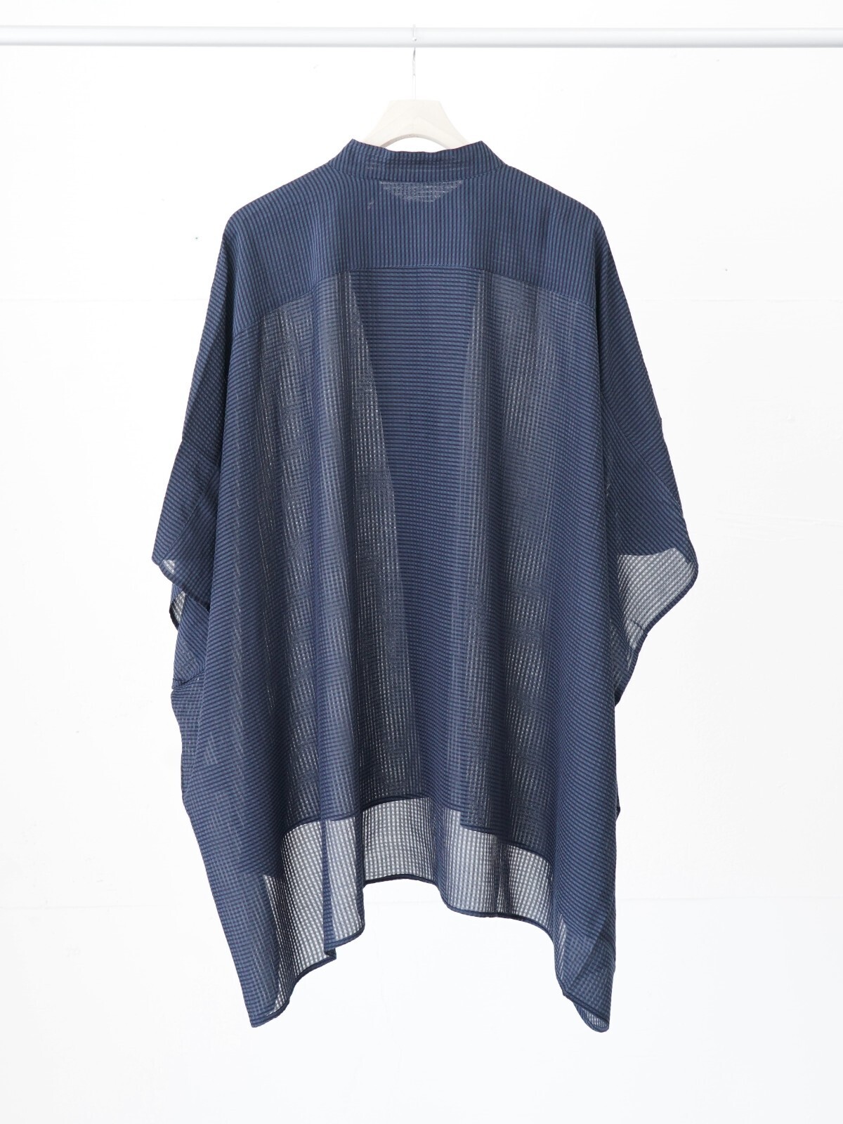 スタンドカラーシアーポンチョシャツ - セブンバイセブン メンズ｜公式