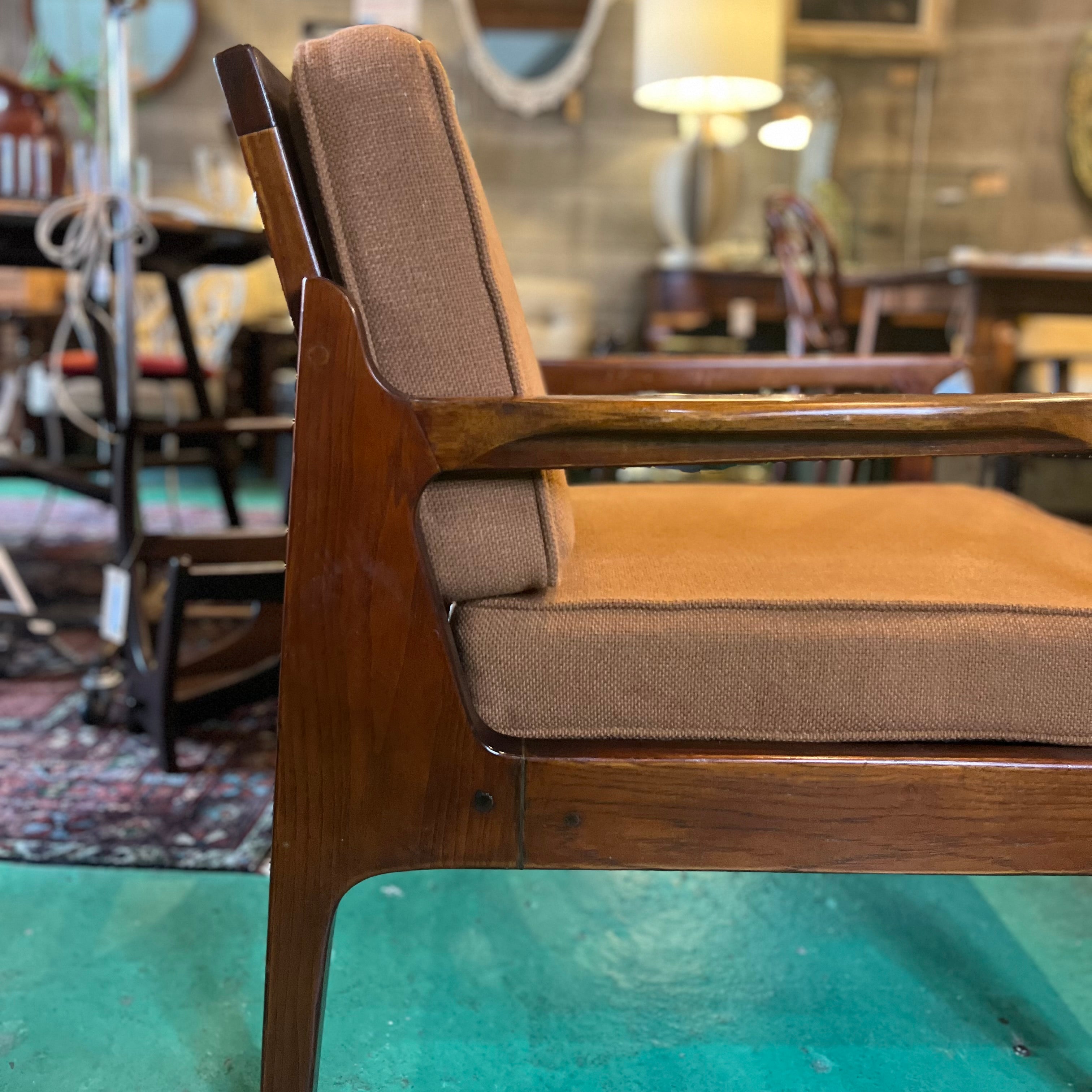 ヴィンテージ アームソファ 1人掛け 中古 オーク 1P アームチェア