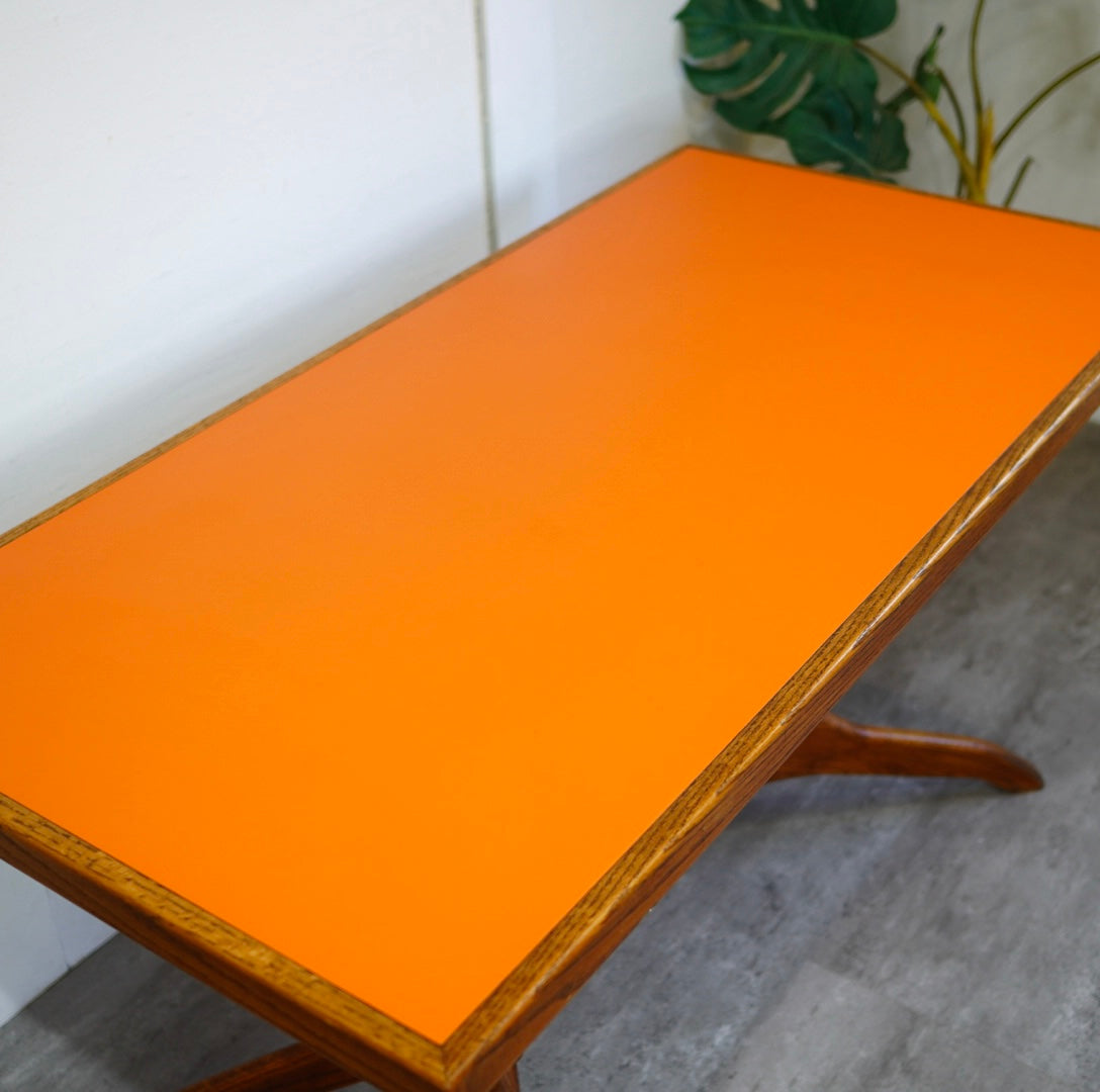 アメリカンヴィンテージ サイドテーブル オーク レトロ 中古