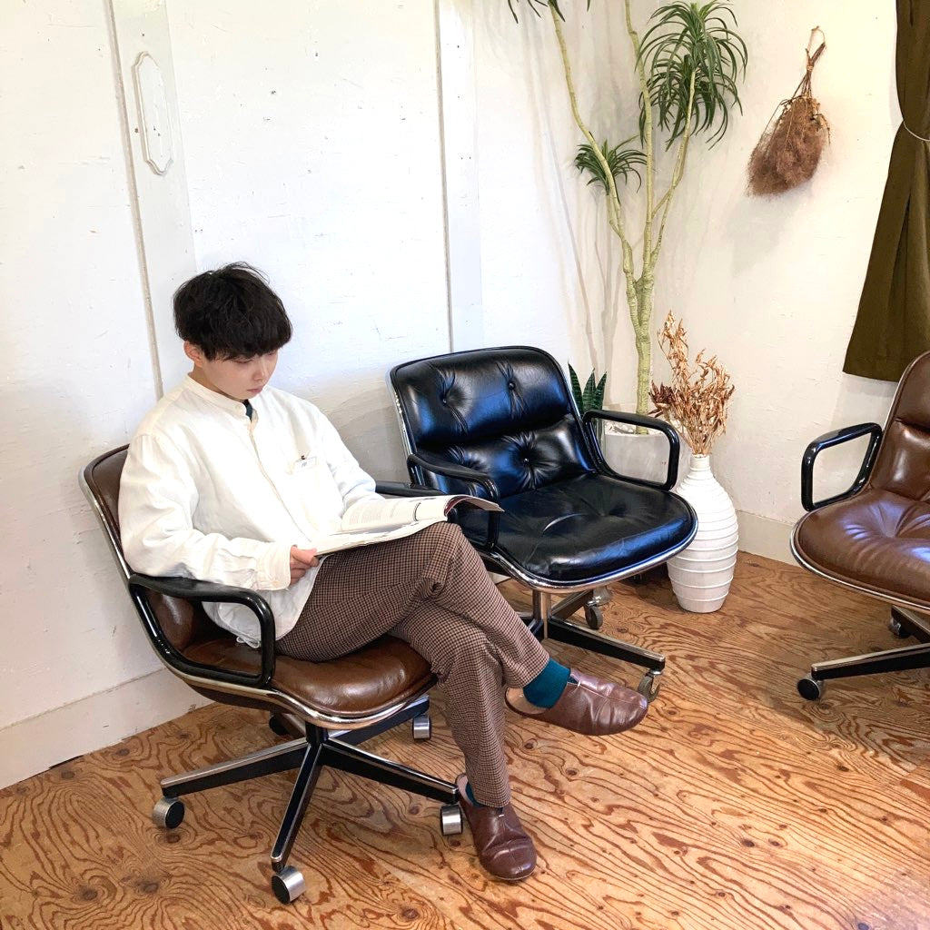 ノル / Knoll ポロックチェア / Pollock Exective Chair 5スターベース