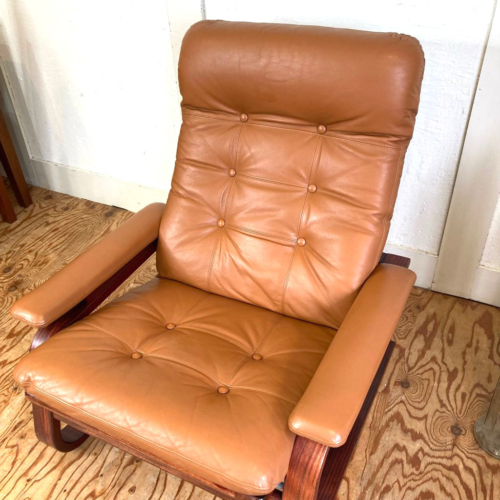 冨士ファニチア FUJI FANITURE リクライニングソファ 1Pソファ 本革