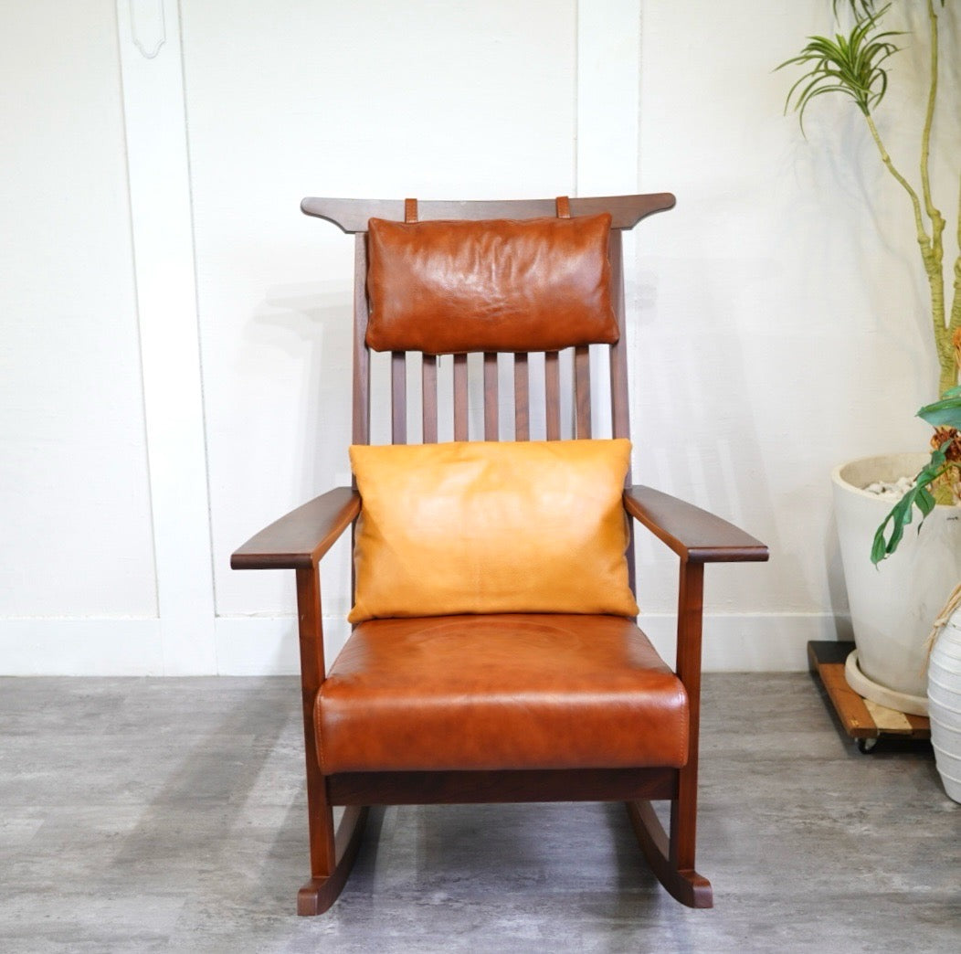 シギヤマ家具 ローズマリー ロッキングチェア R-011 岩倉榮利 中古