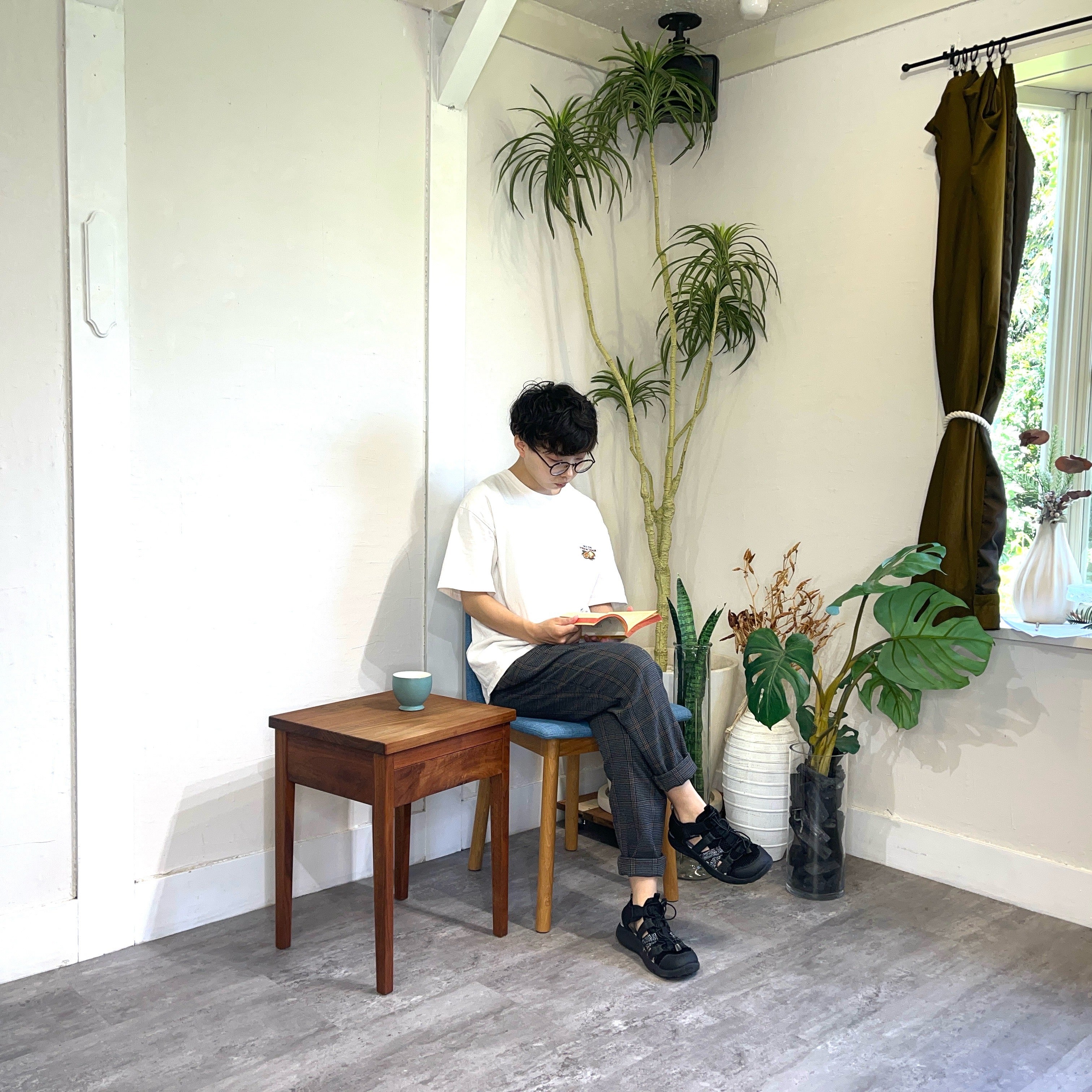 イデー / IDEE スティルト / STILT チェア ブルー 中古 椅子 デスク