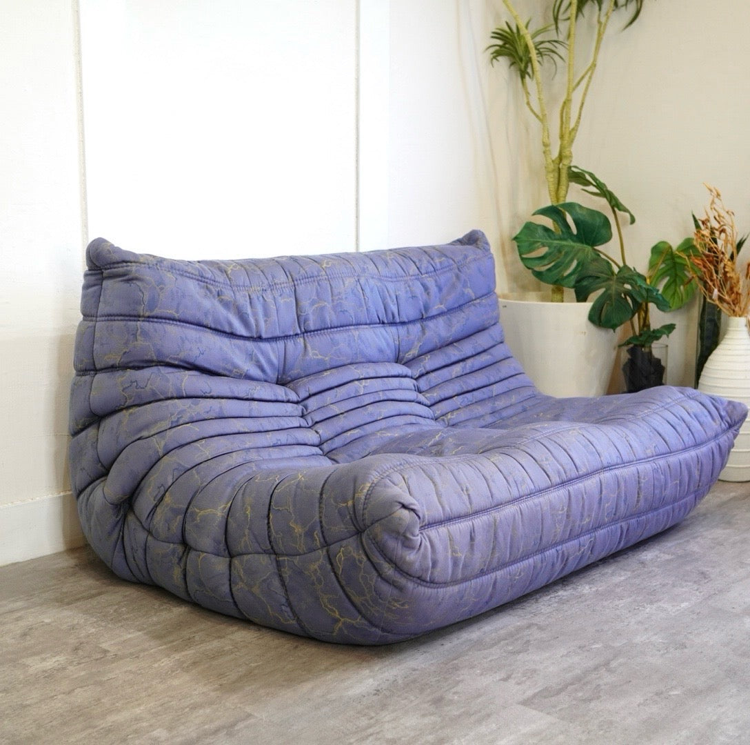 リーン・ロゼ ligne roset トーゴ 2Pソファ 2人掛け キルトカバー付き