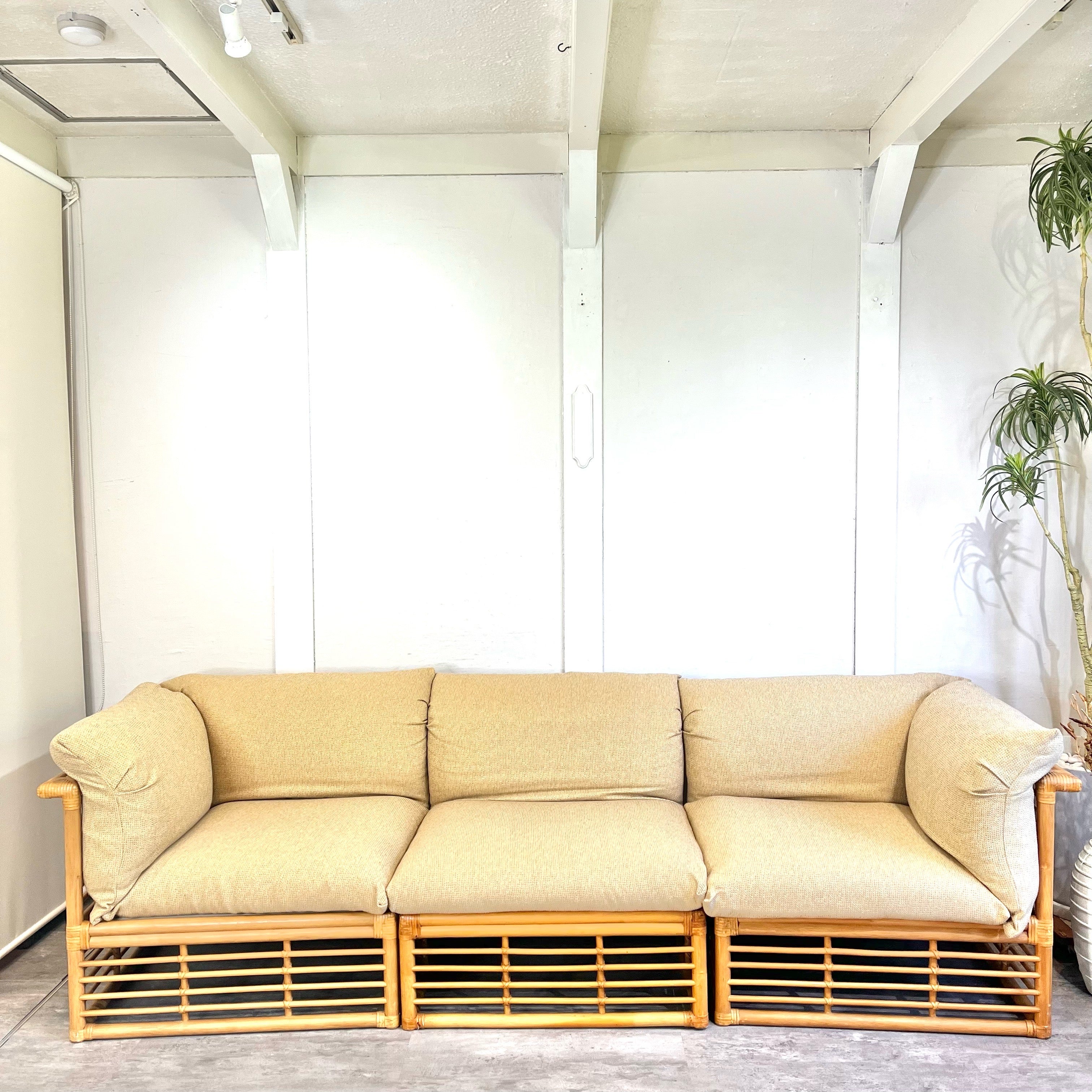 カサブランカ / CASABLANCA カデンザ / CADENZA 肘付き 3Pソファ 3人