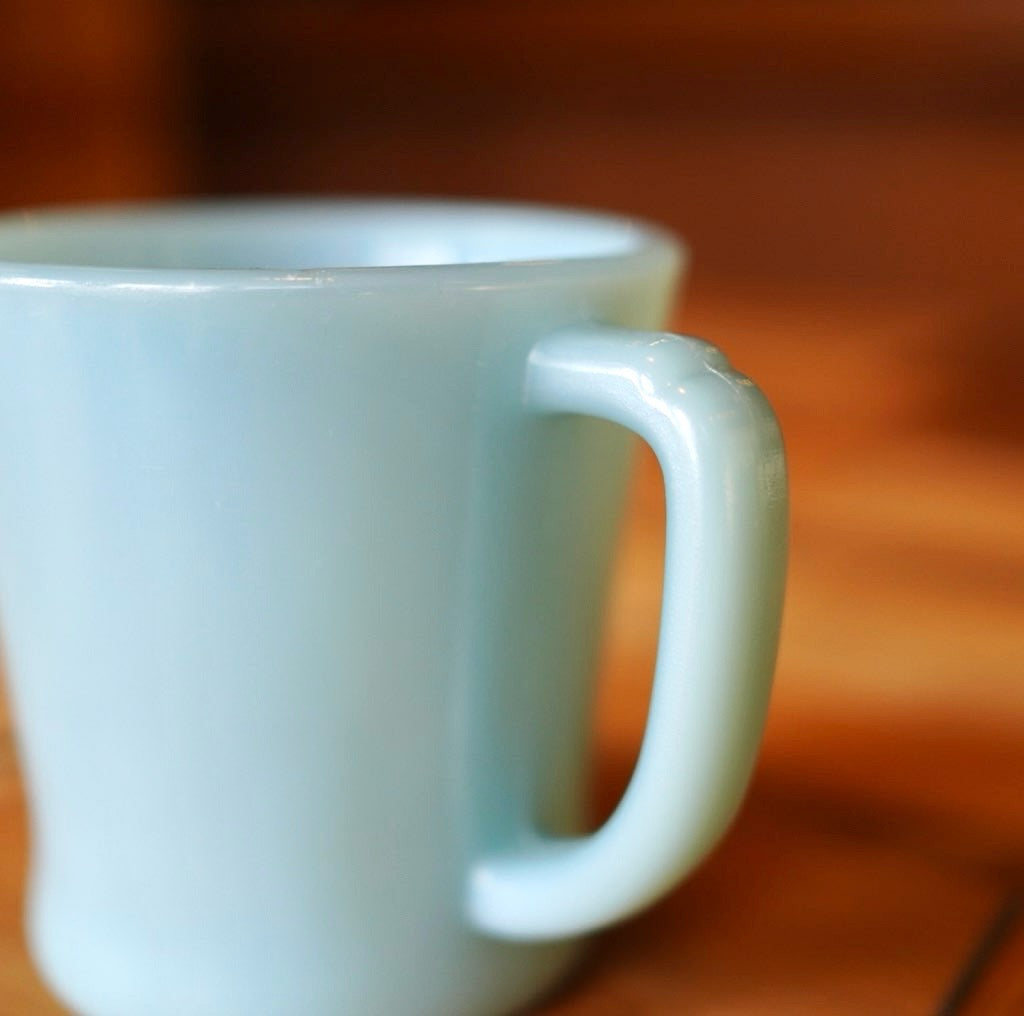 ファイヤーキング / Fire-King Dハンドル マグ ターコイズブルー