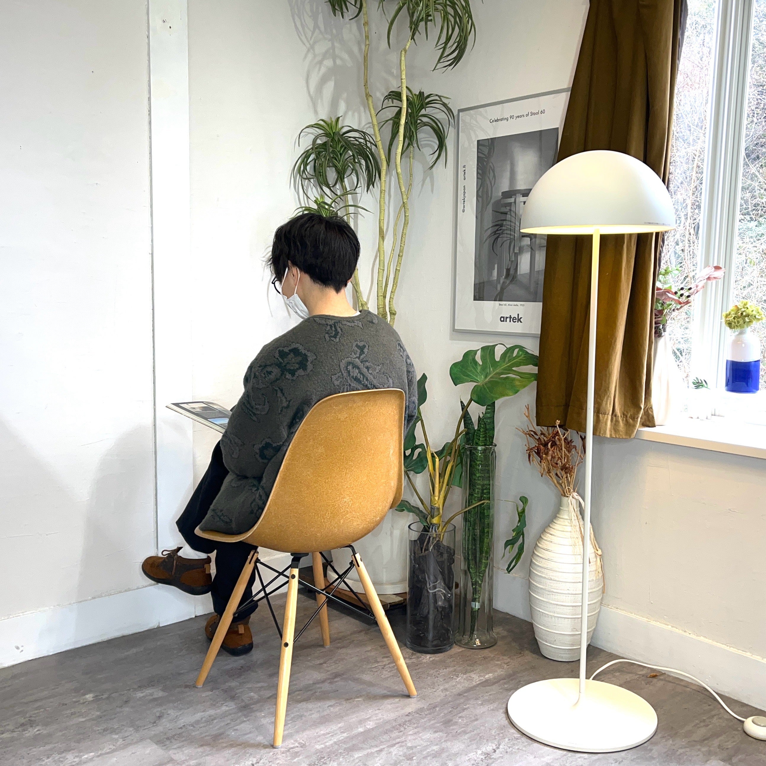 ハーマンミラー / Herman Miller サイドシェルチェア FRP Hベース