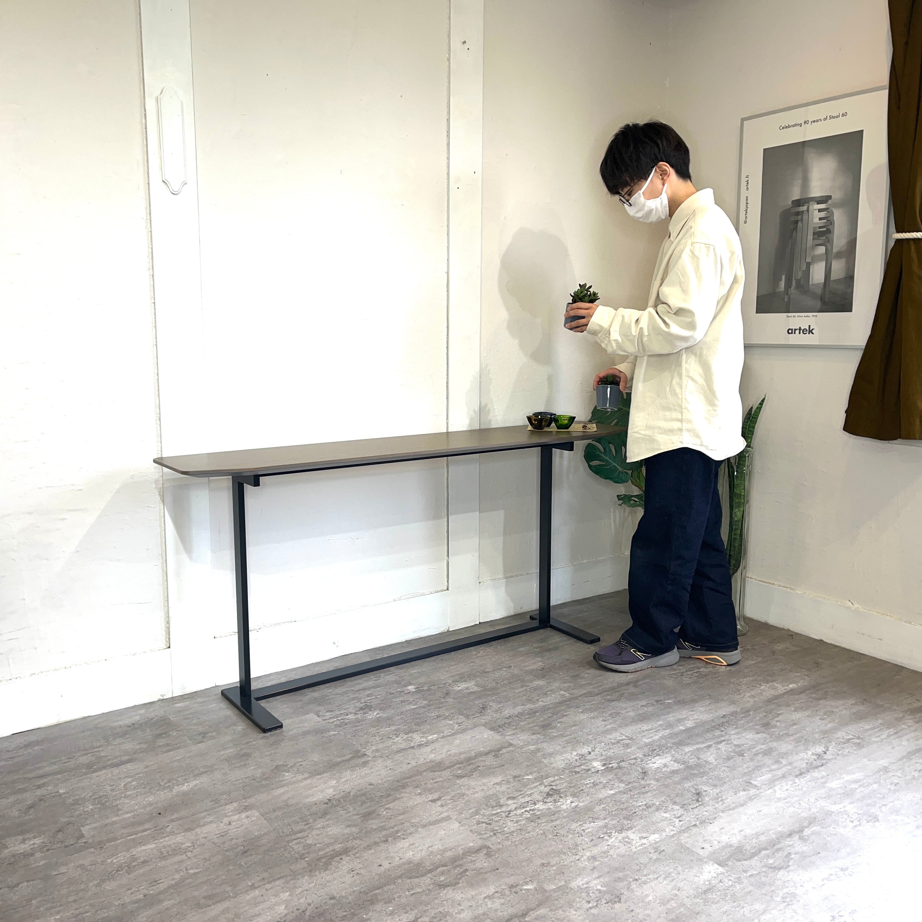 フクラ HUKLA カストール KASTOR コンソールテーブル STL-528-140 中古