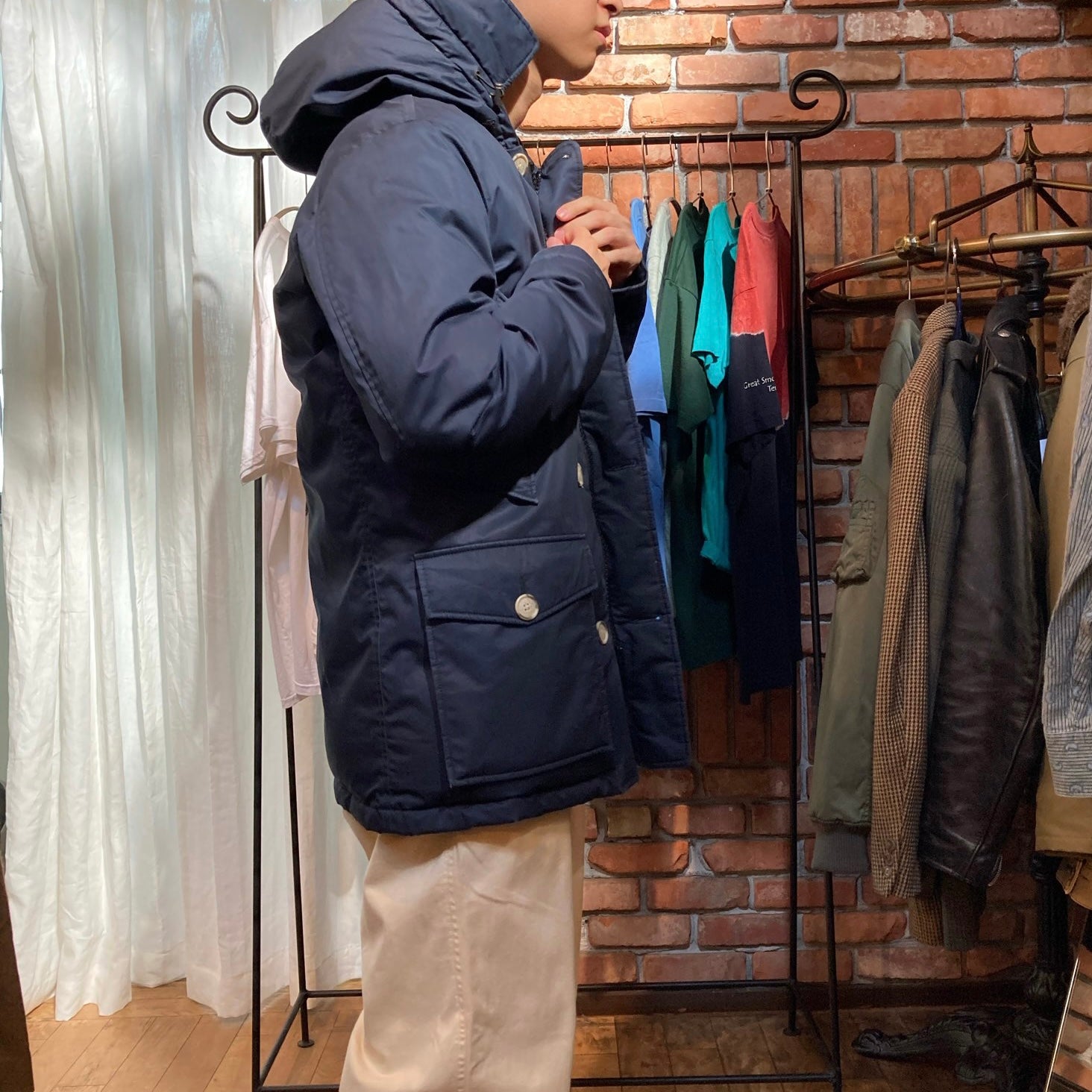 古着】 ウールリッチ/WOOLRICH ダウンコート アークティックパーカー
