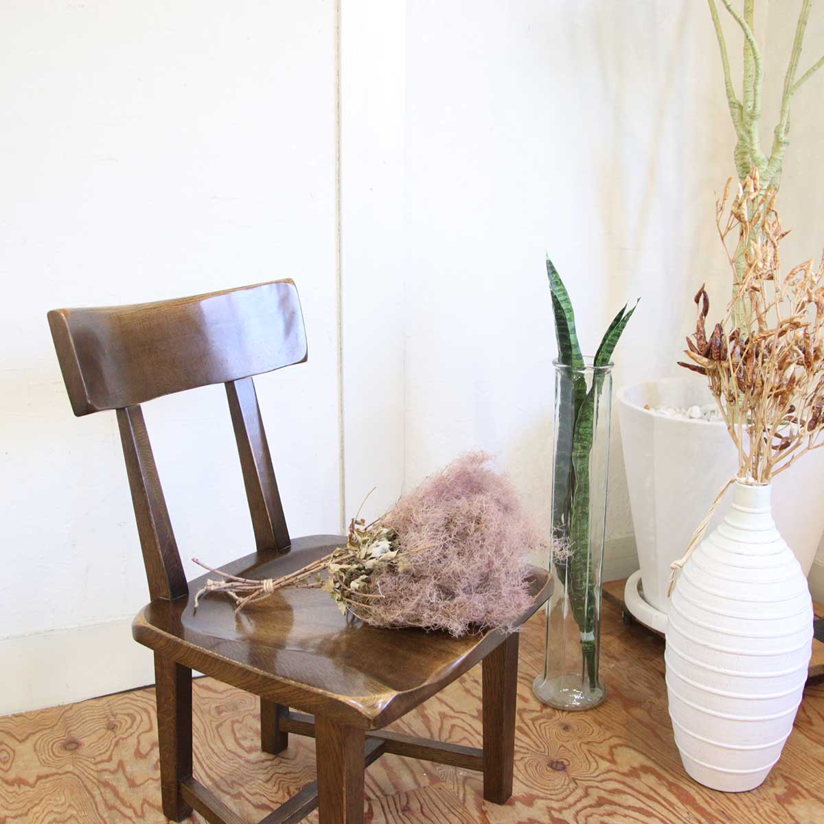 柏木工 / KASHIWA ウィルダネス サイドチェア ダイニングチェア オーク