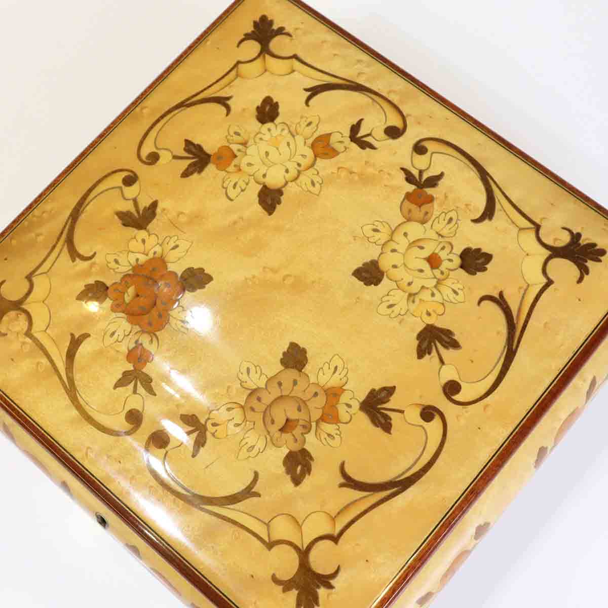 リュージュ / REUGE オルゴール ジュエリーケース 象嵌細工 エリーゼの