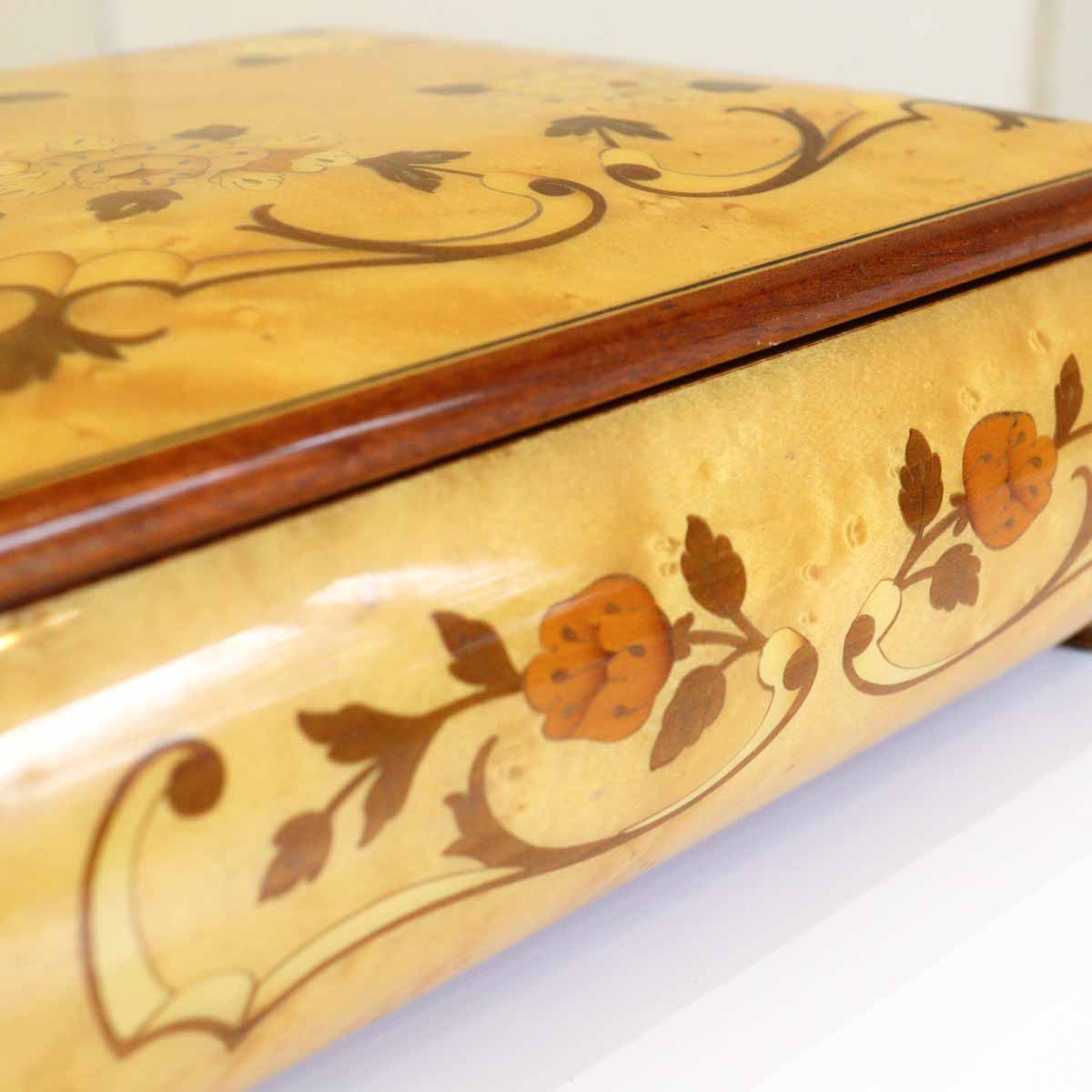 リュージュ / REUGE オルゴール ジュエリーケース 象嵌細工 エリーゼの