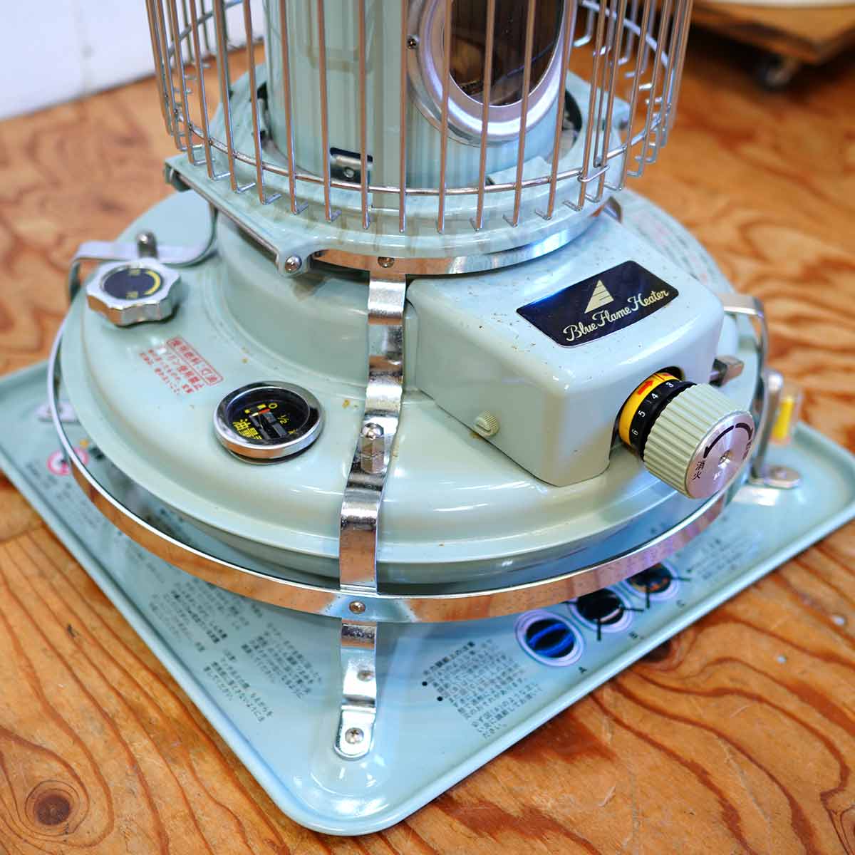 A ブルーフレームヒーター シリーズ39／BF3902 ／2004年製 A ブルー