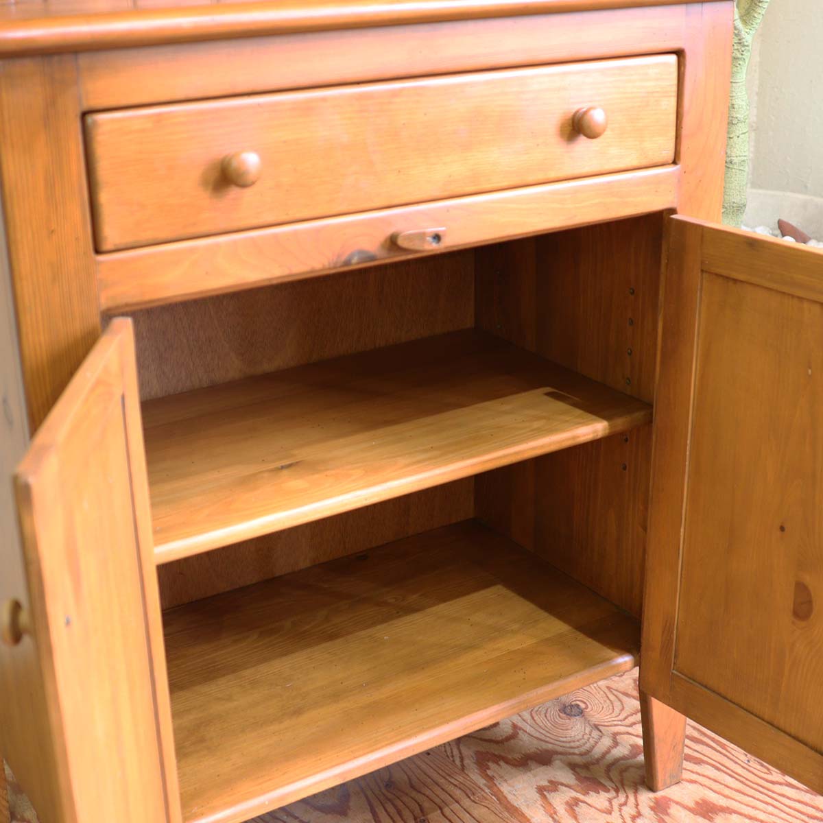 アンファン / enfant 飾り棚 カップボード キャビネット パイン材