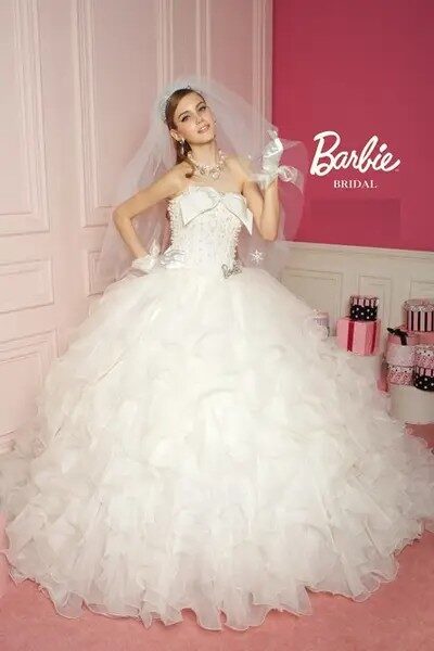 NO.80001 Hello Kitty × Scena D'uno ウェディングドレス ホワイト｜愛