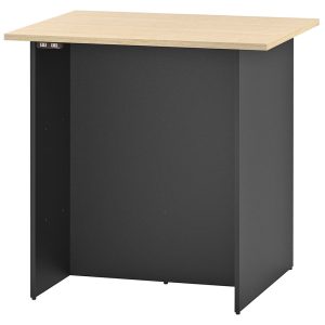 マルチユースカウンター W1000×D800 ナチュラル×ブラック RFDBM-1080NB