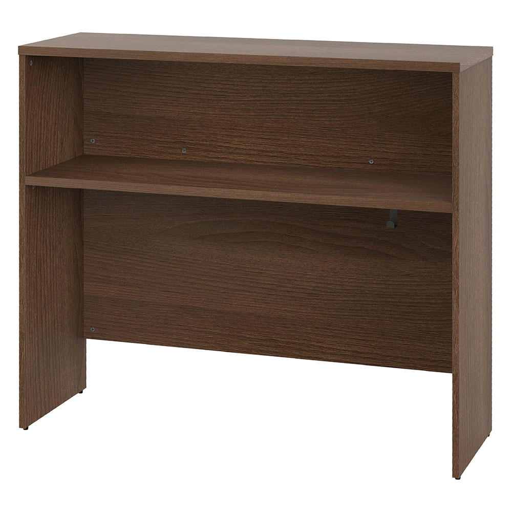 プラン サイドハイテーブルW1200×D400 ウォルナット×ウォルナット脚