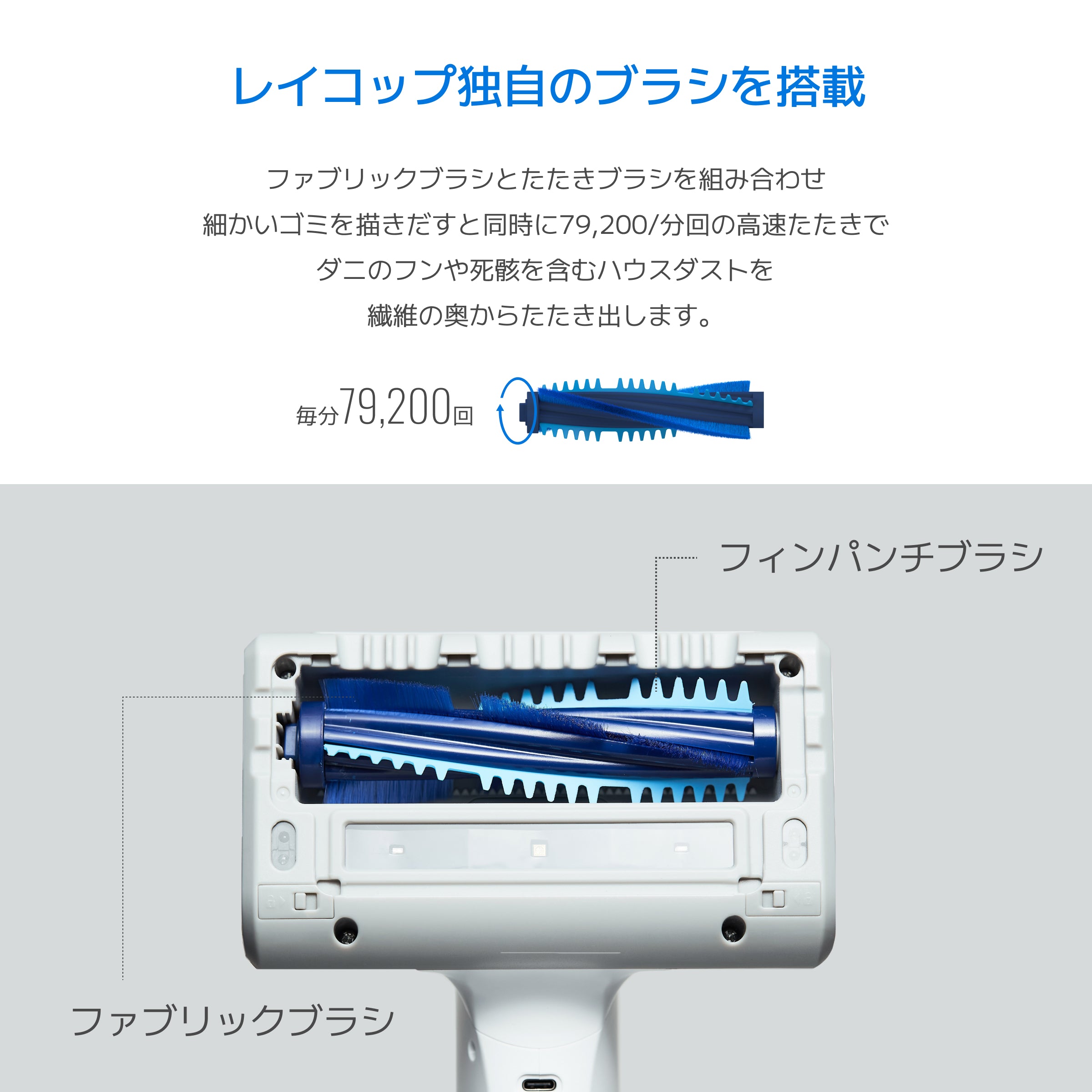 コードレスUVふとんクリーナー RJS2-100JPWH(campaign202502)
