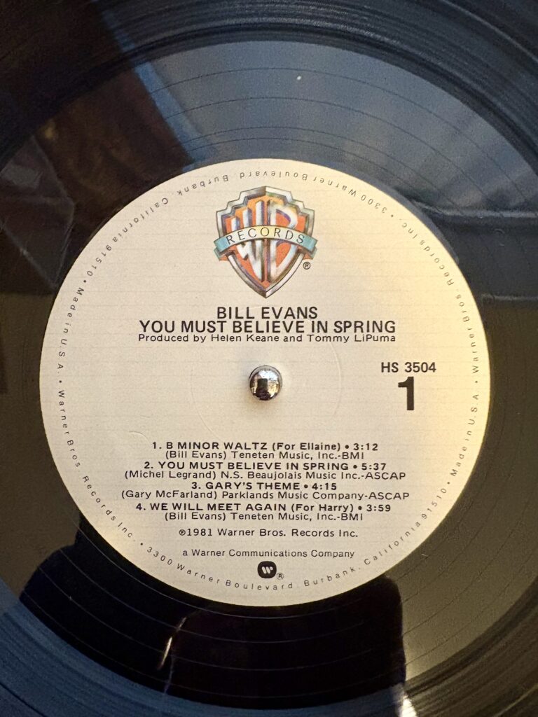 ビル・エヴァンス『You Must Believe in Spring』USオリジナル盤の魅力