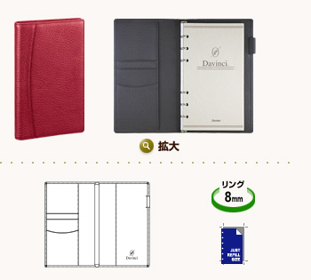 ダ・ヴィンチ グランデ システム手帳：Davinci GRANDE AiryGoat