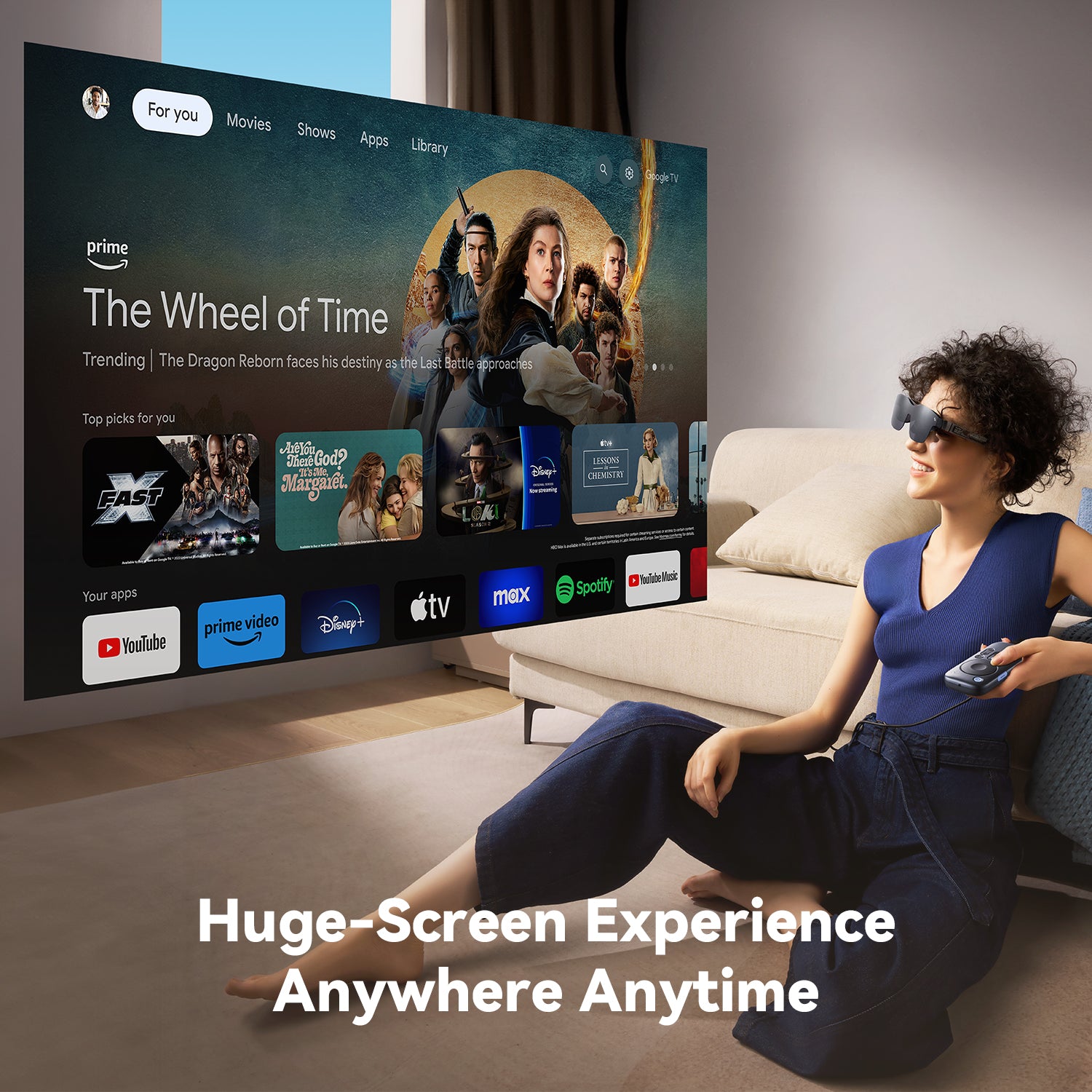 RayNeo Pocket TV: Streaming Media Box for AR Glasses