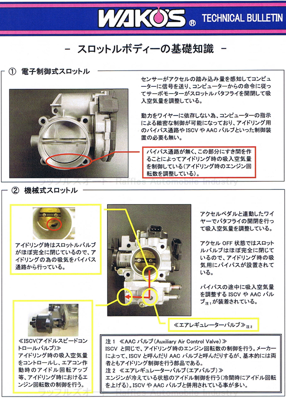 スロットルバルブクリーナー 業務用【施工対応】