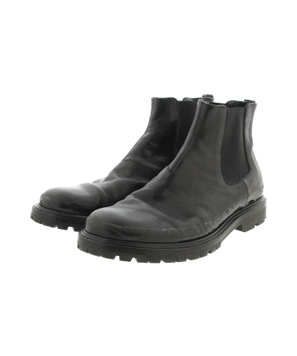 BOTTEGA VENETA（ボッテガヴェネタ）ブーツ 黒 サイズ:42 1/2(27.5cm位