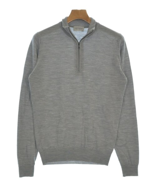 JOHN SMEDLEY（ジョンスメドレー）ニット・セーター グレー サイズ:S