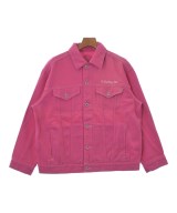 A BATHING APE（アベイシングエイプ）デニムジャケット ピンク サイズ