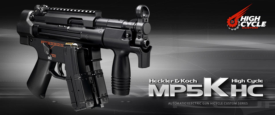 Tokyo Marui MP5K AEG (High Cycle) – Rainbow 8
