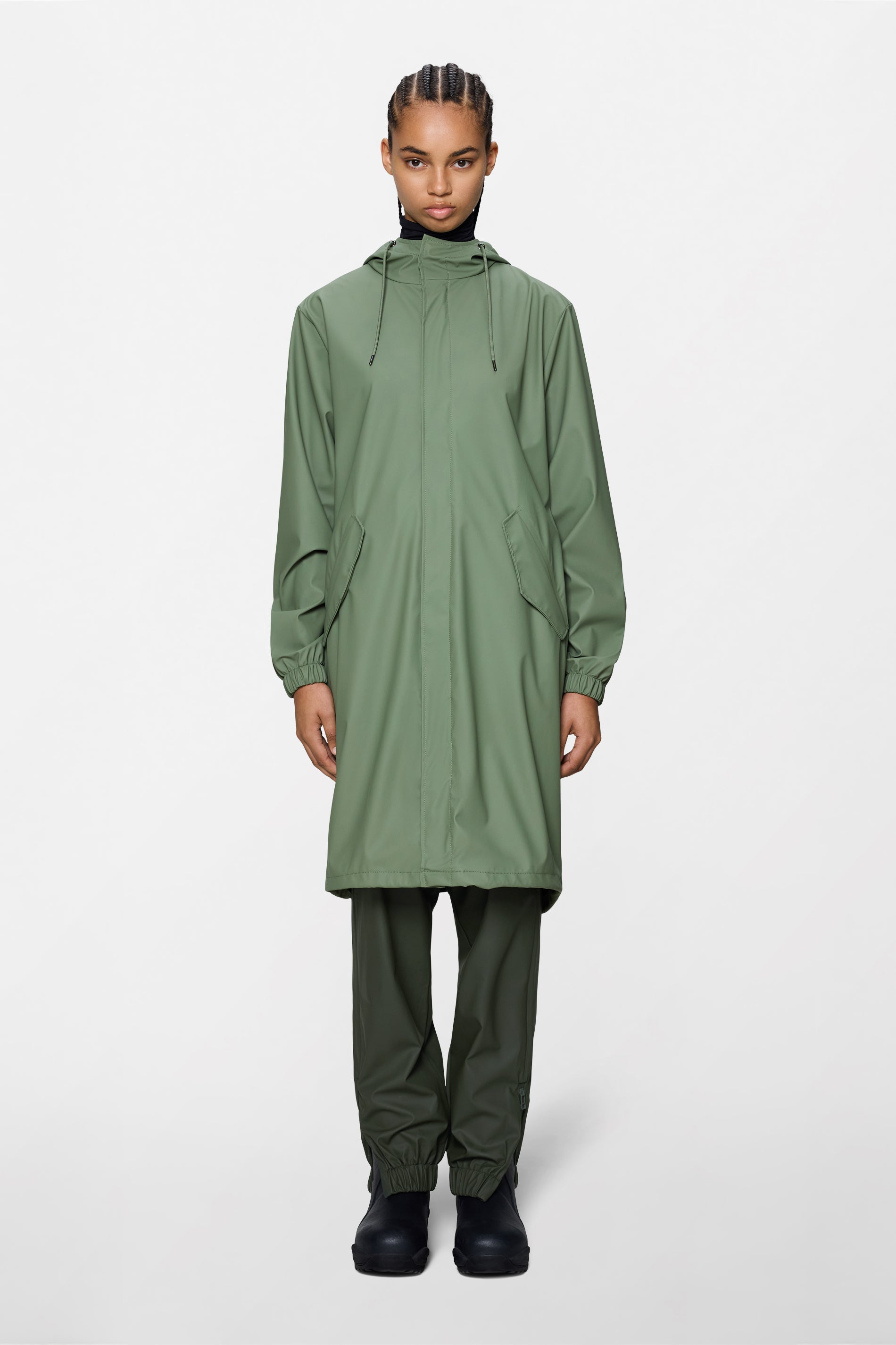 Green Rain Jackets & Coats with Hood | 2-year warranty | Rains