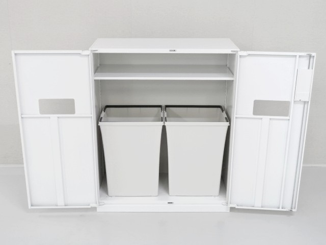 中古｜内田洋行｜ハイパーストレージHS｜ダストボックス（ペール付き